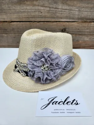 "Elodie" Trilby Hat