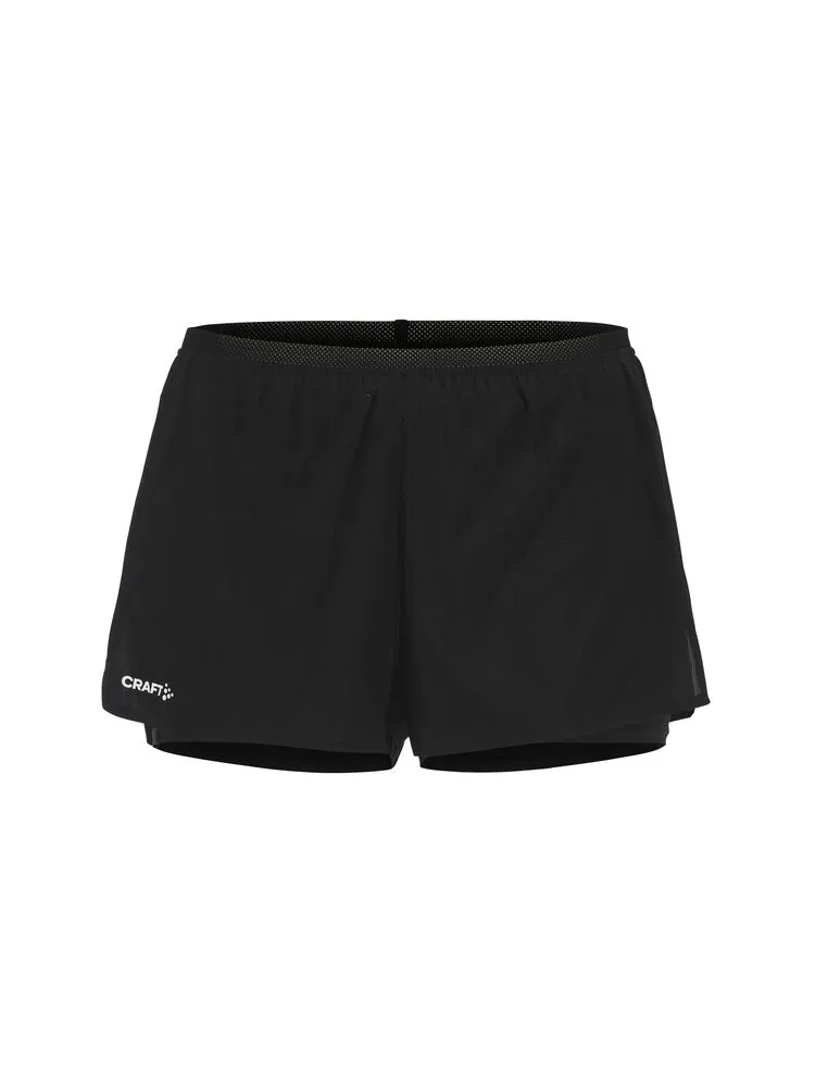 Race Day Split Shorts M | Black
