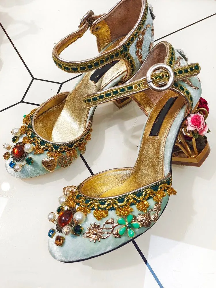 Regal Adorned Mary Janes Women Shoes
