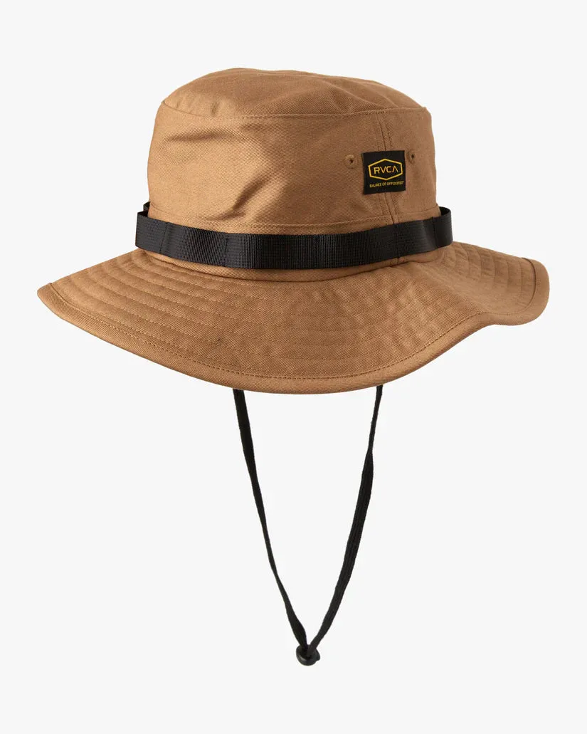 RVCA DAYSHIFT BOONIE HAT BROWN