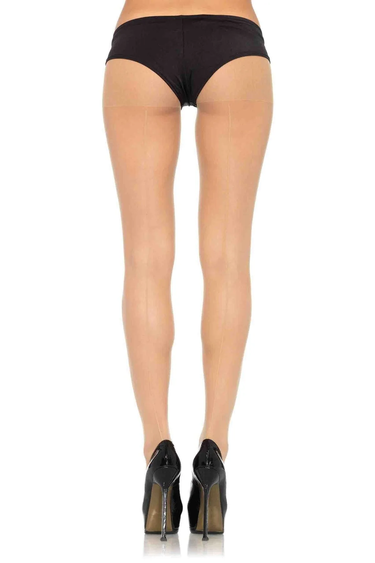 Sheer Backseam Pantyhose | Plus Size