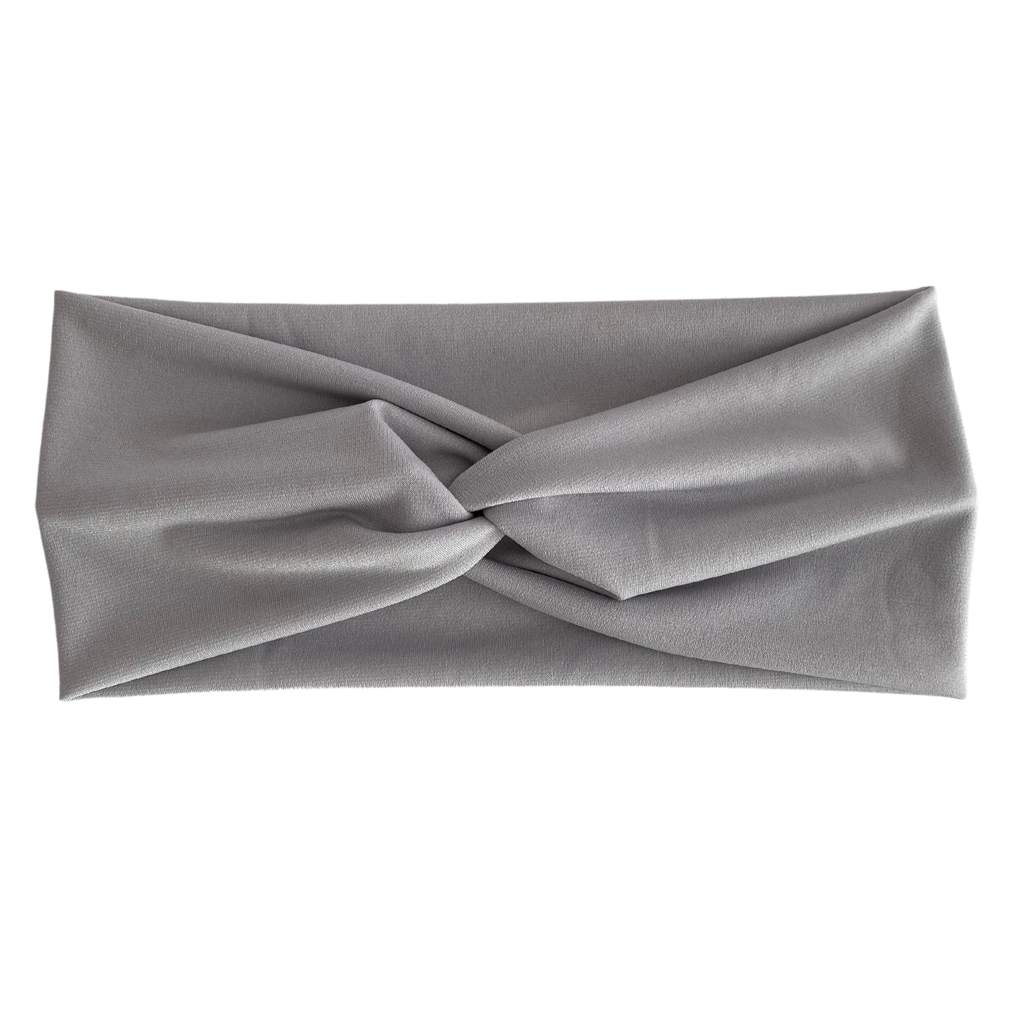 Silver Ice Faux Knot Headband