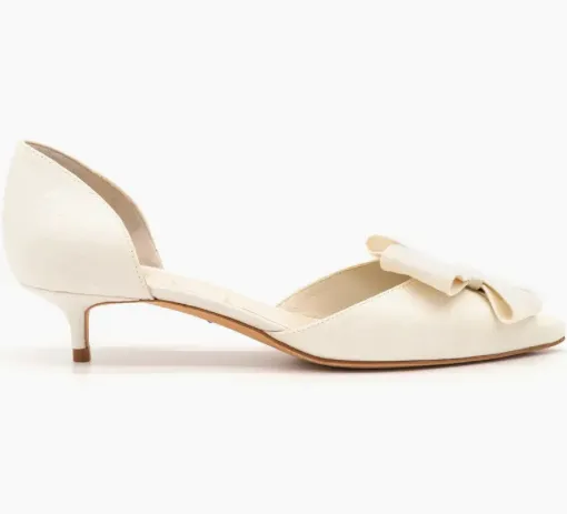Something Bleu Cliff Bow d'Orsay Pump