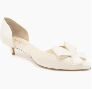 Something Bleu Cliff Bow d'Orsay Pump