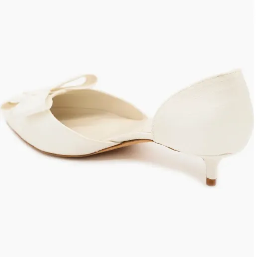 Something Bleu Cliff Bow d'Orsay Pump