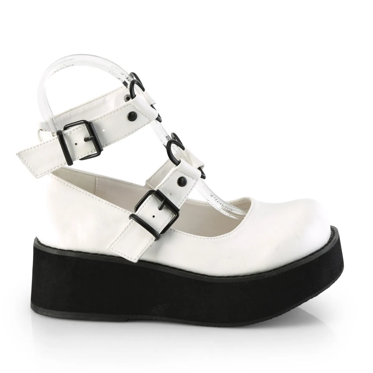 SPRITE-02  White Vegan Leather
