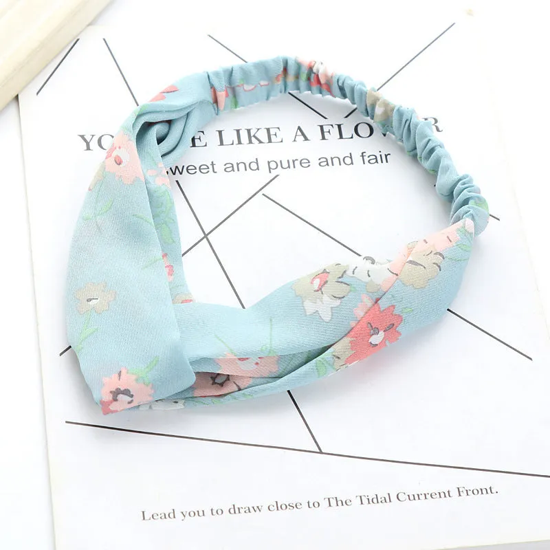 Summer Bohemian Print Headbands
