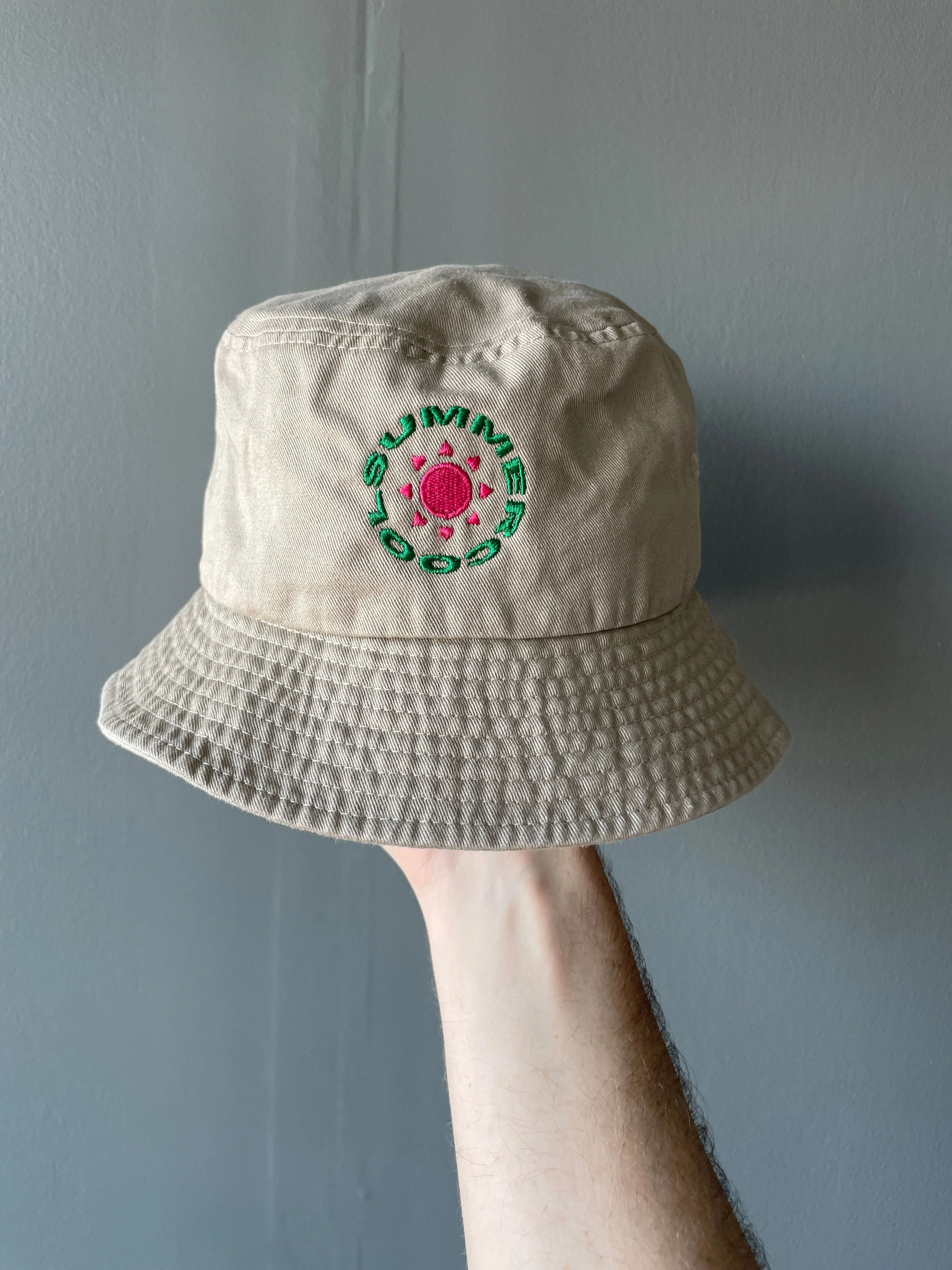 Summer Cool Logo Bucket Hat