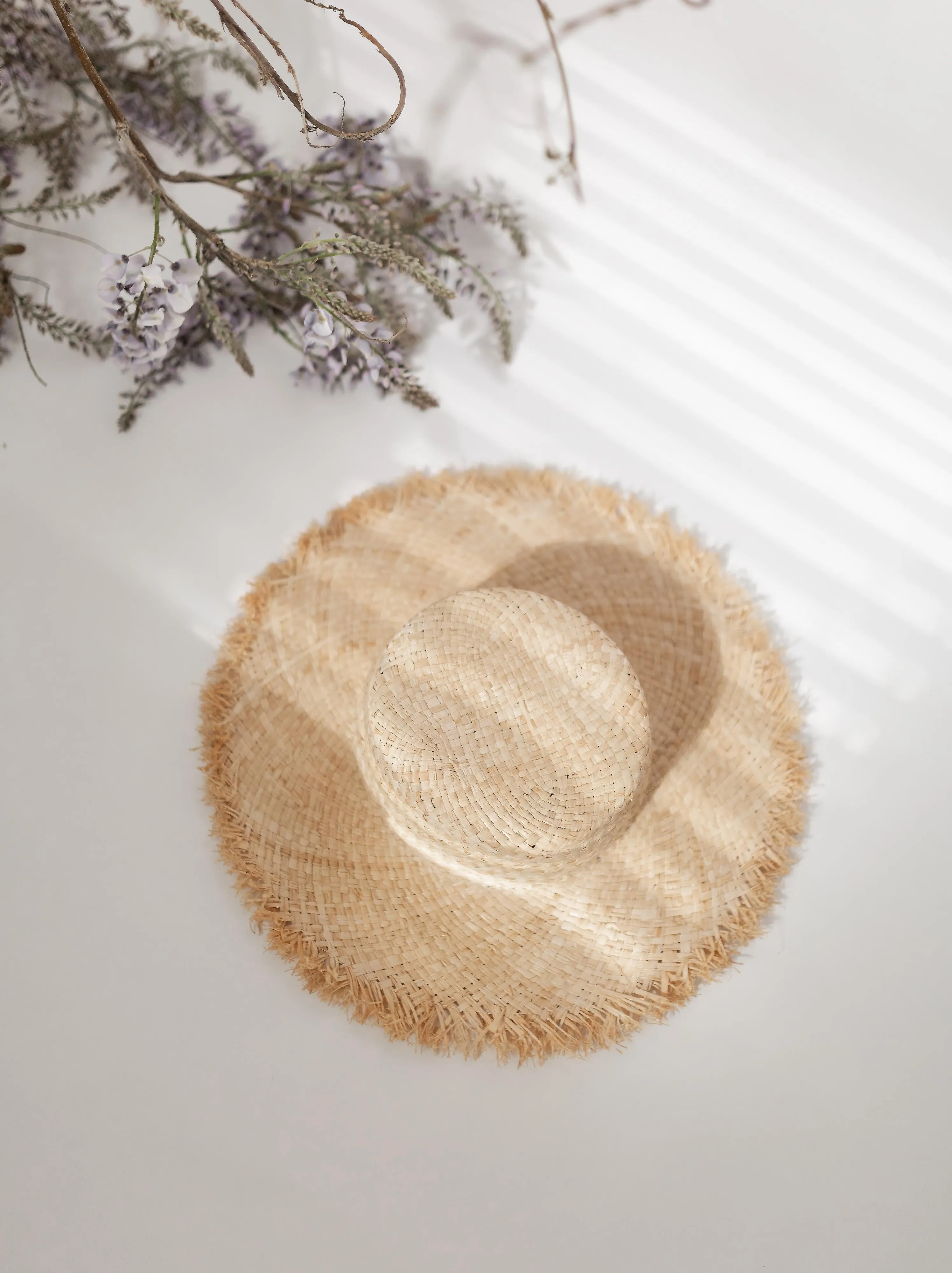 Sunny days straw boater hat