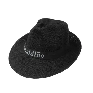 Unisex Classic Fedora Hat Short Brim