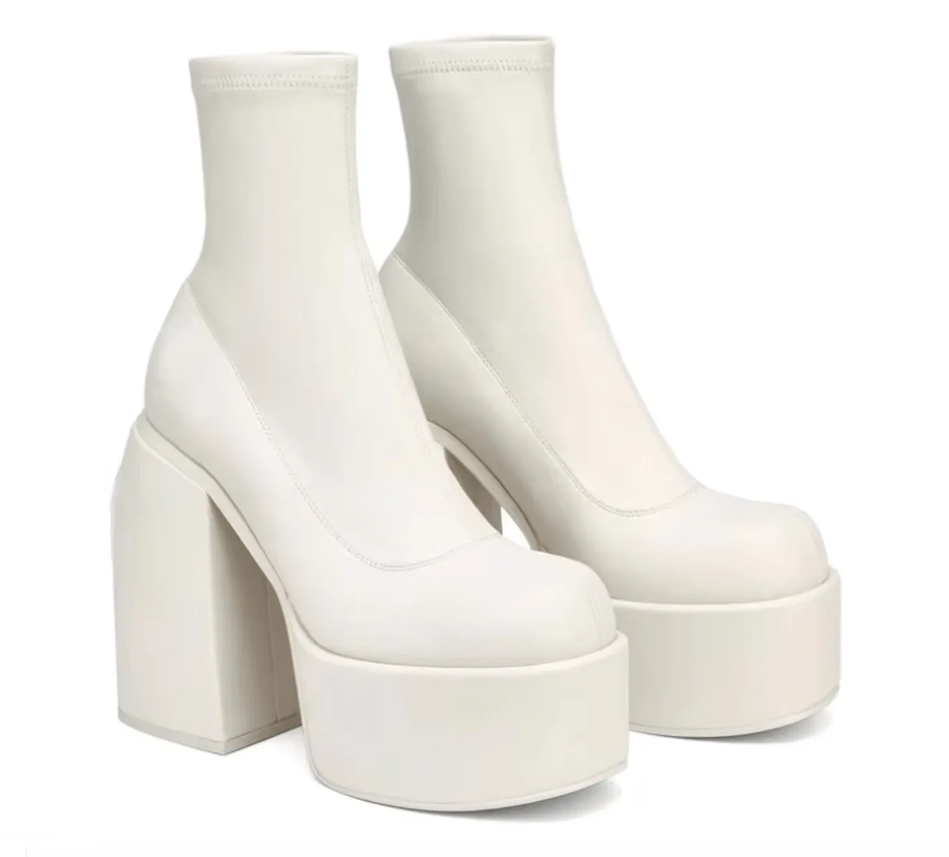 VilyVital™ | Stylish and Comfortable High-Heeled PU Leather Boots
