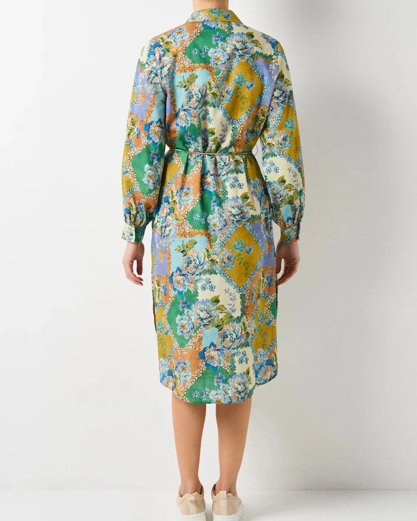 Walnut Melbourne - Etienne Dress - Peony Patchwork