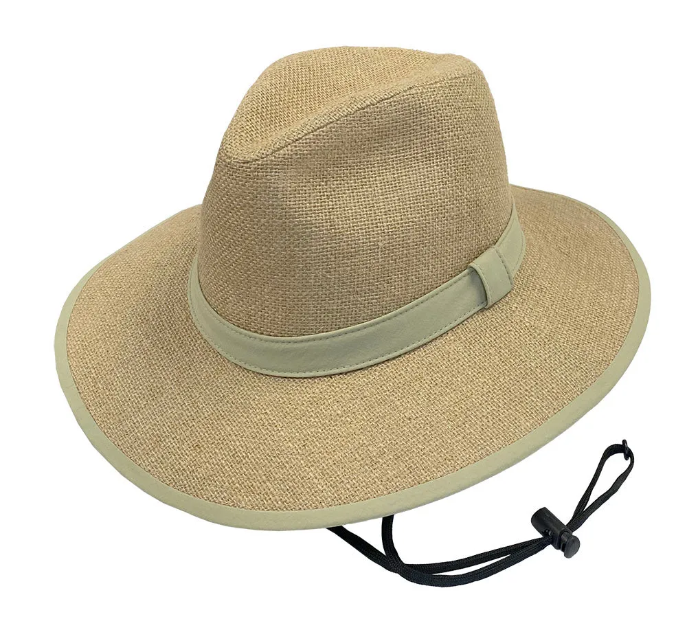 Weekend Getaway Hemp and Nylon Outback Hat - 79-426