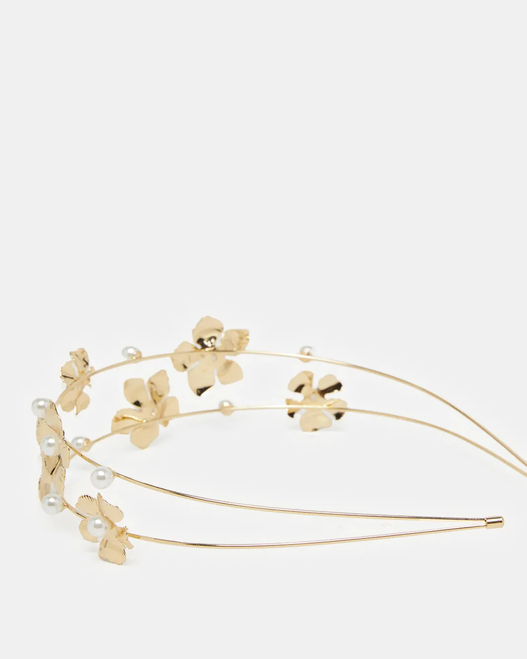 Women Gold Embellished Headband
