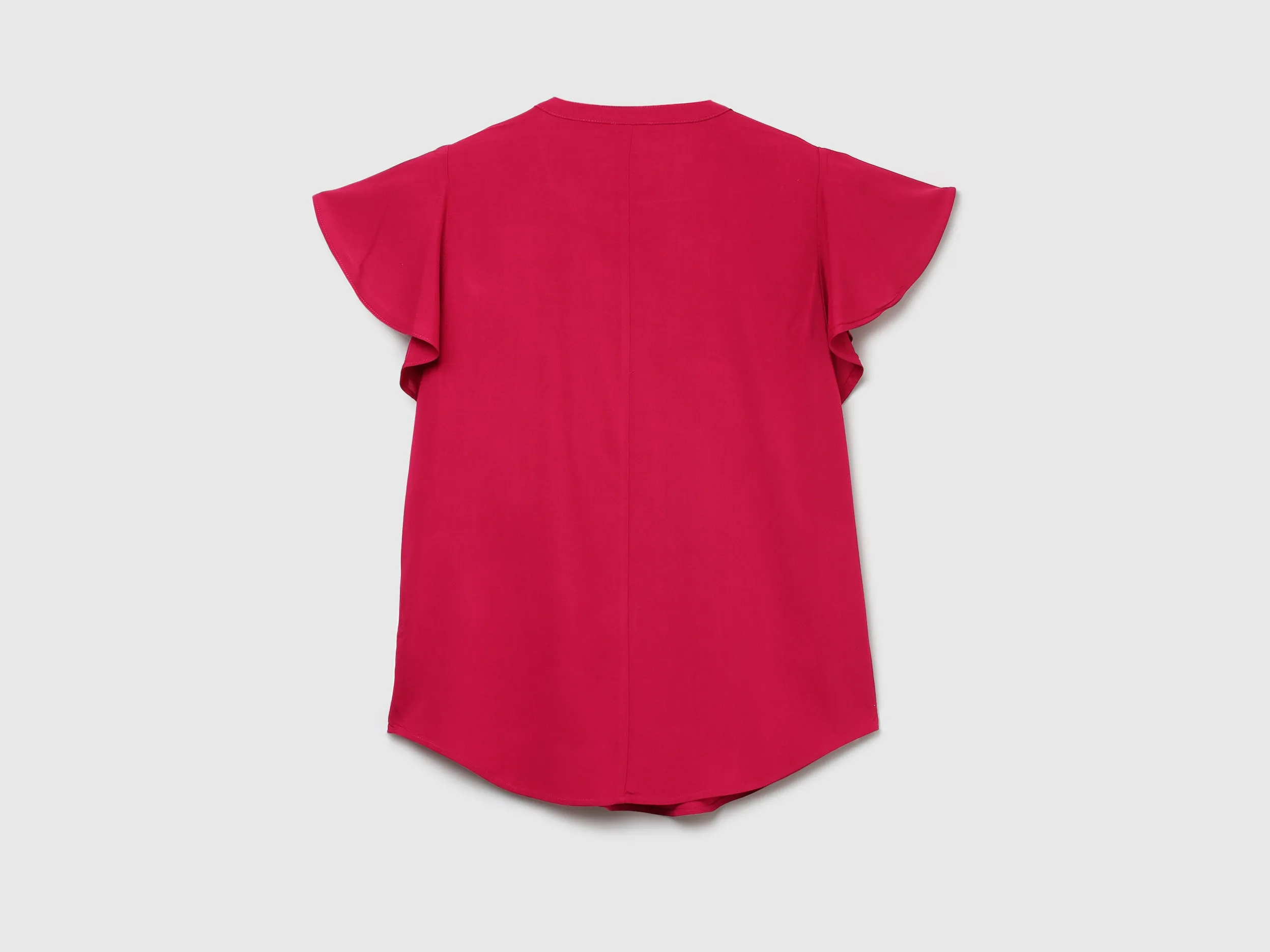 Women Solid Round Neck Top