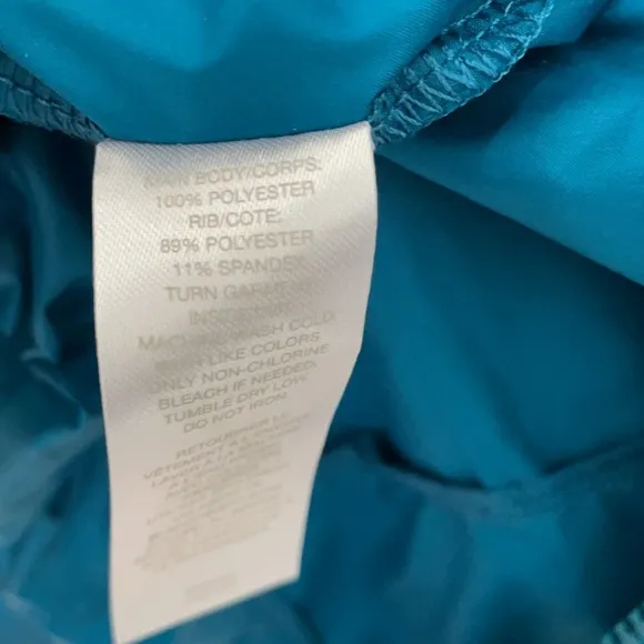 Zella light yoga running hiking windbreaker jacket 2X NWT Blue Athletic Jacket